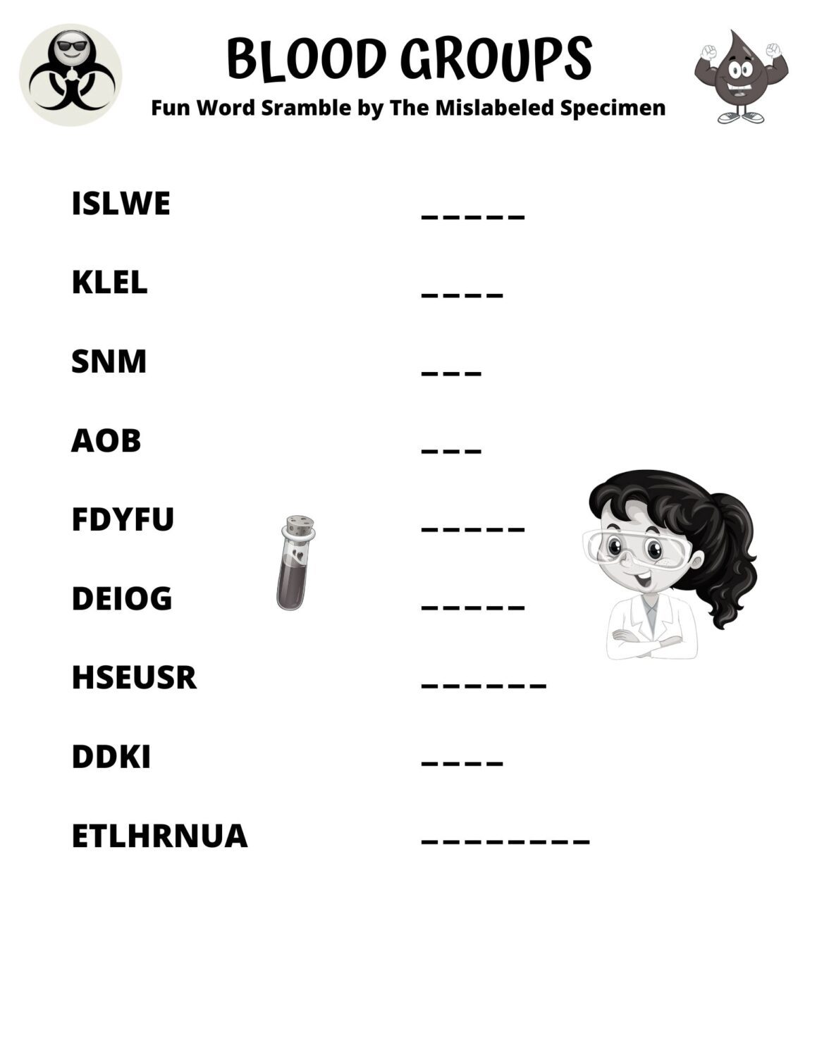 word-scramble-blood-groups-the-mislabeled-specimen