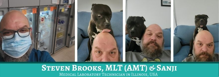 Steven Brooks, MLT (AMT) & Sanji