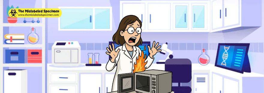 Trying to stay warm lol moments mislabeled specimen funny lab stories