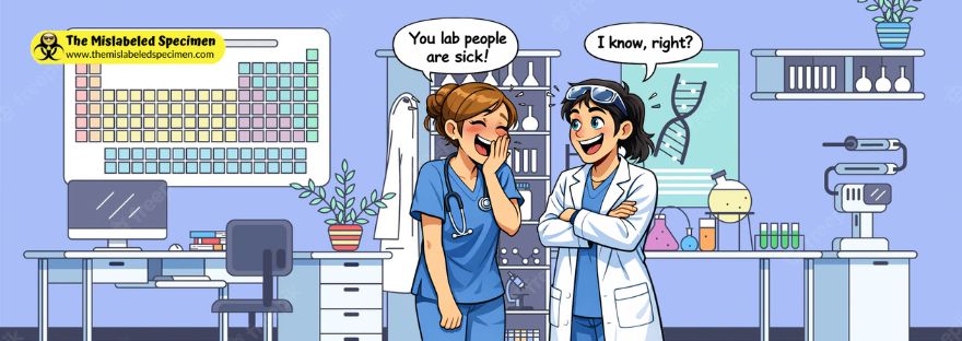 Borrowed from the Morgue The MIslabeled Specimen LOL Moments Funny Lab Stories