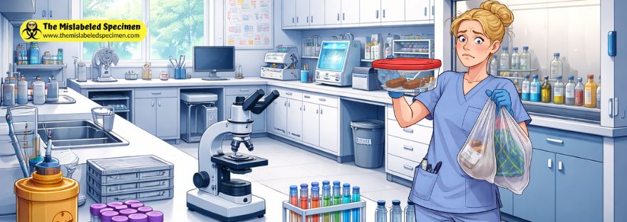 Not the Good Tupperware! LOL Moments Funny Lab Stories The Mislabeled Specimen