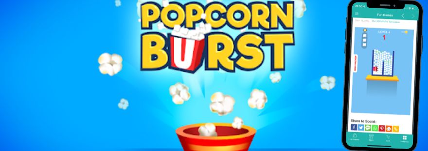 Popcorn Burst Mini Flash Games The Mislabeled Specimen for Laboratory Professionals