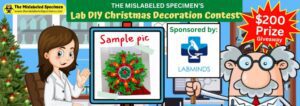 The Mislabeled Specimen Laboratory DIY Christmas Decoration Contest LabMinds Staffing