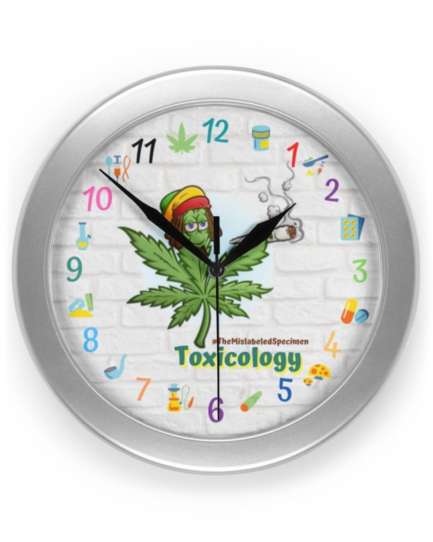 The Mislabeled Specimen Toxicology Clock Funny Clock