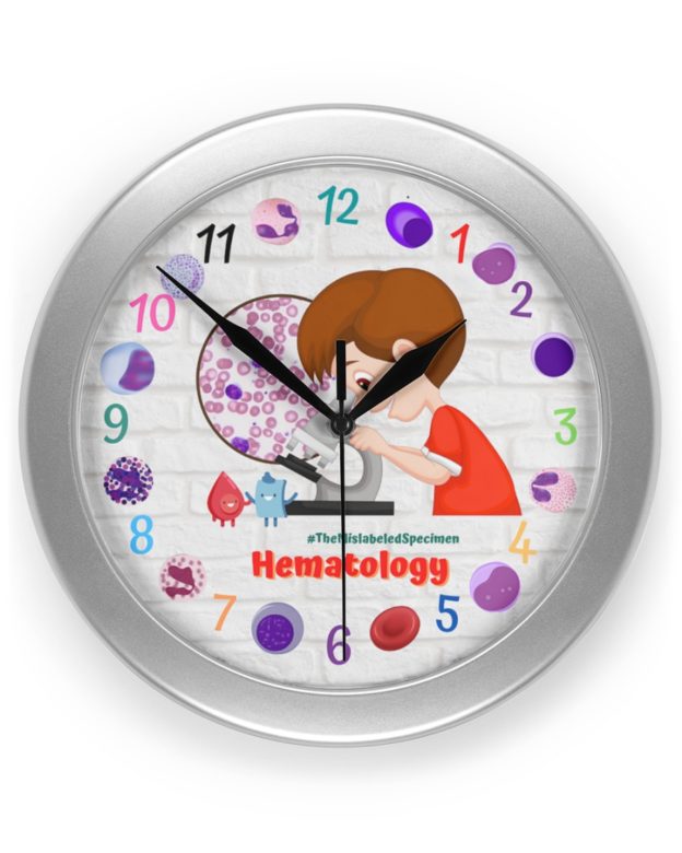 The Mislabeled Specimen Hematology Clock for Lab Techs