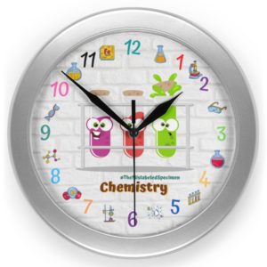 The Mislabeled Specimen Chemistry Clock Lab Techs Clock