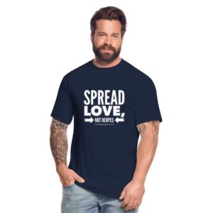 spread love not herpes design for lab professionals